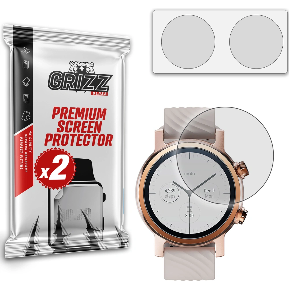 Wholesale GrizzGlass PaperScreen Motorola Moto Watch 150 - GRZ3988 - {ean13} - Hurt