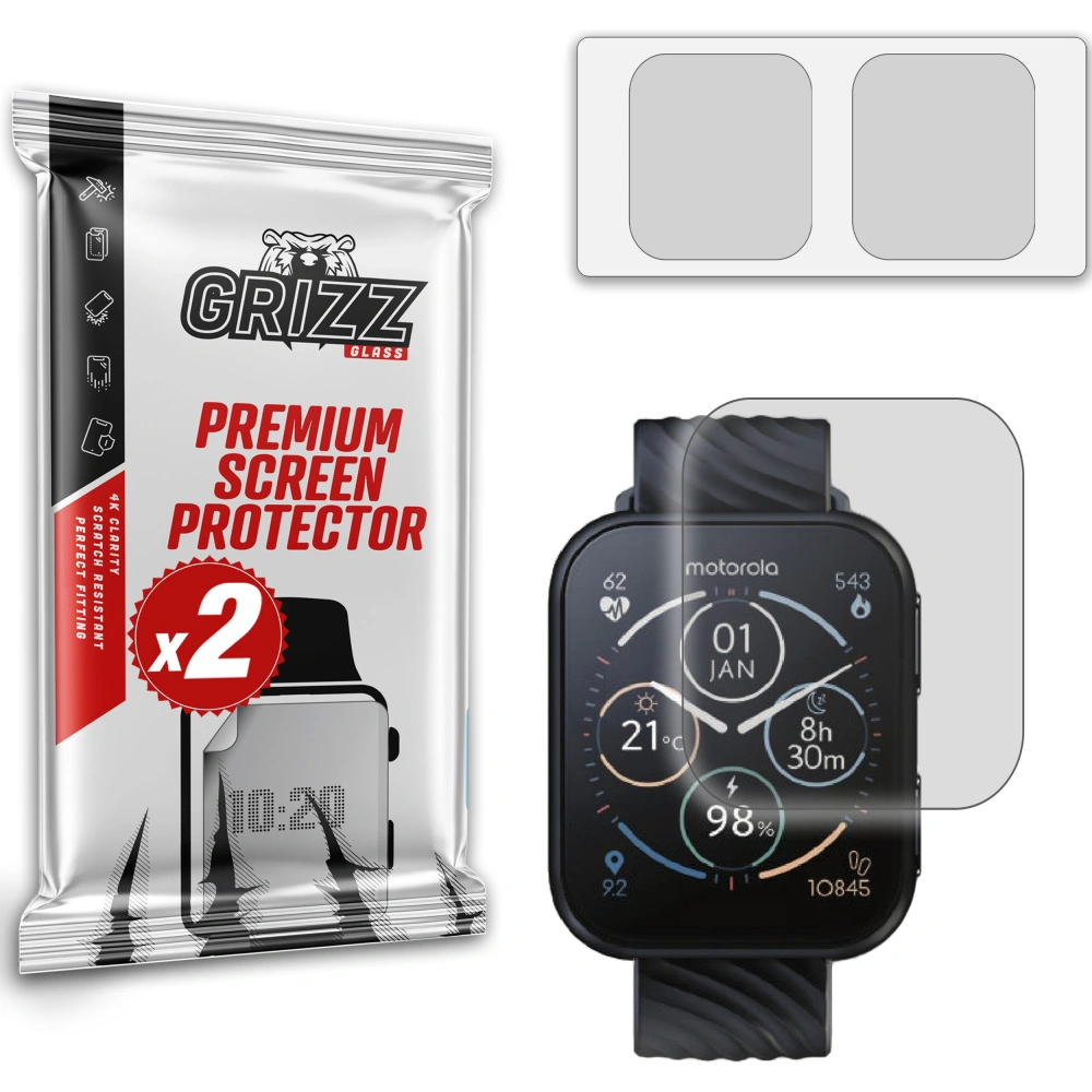 Wholesale GrizzGlass PaperScreen Motorola Moto Watch 200 - GRZ3989 - {ean13} - Hurt