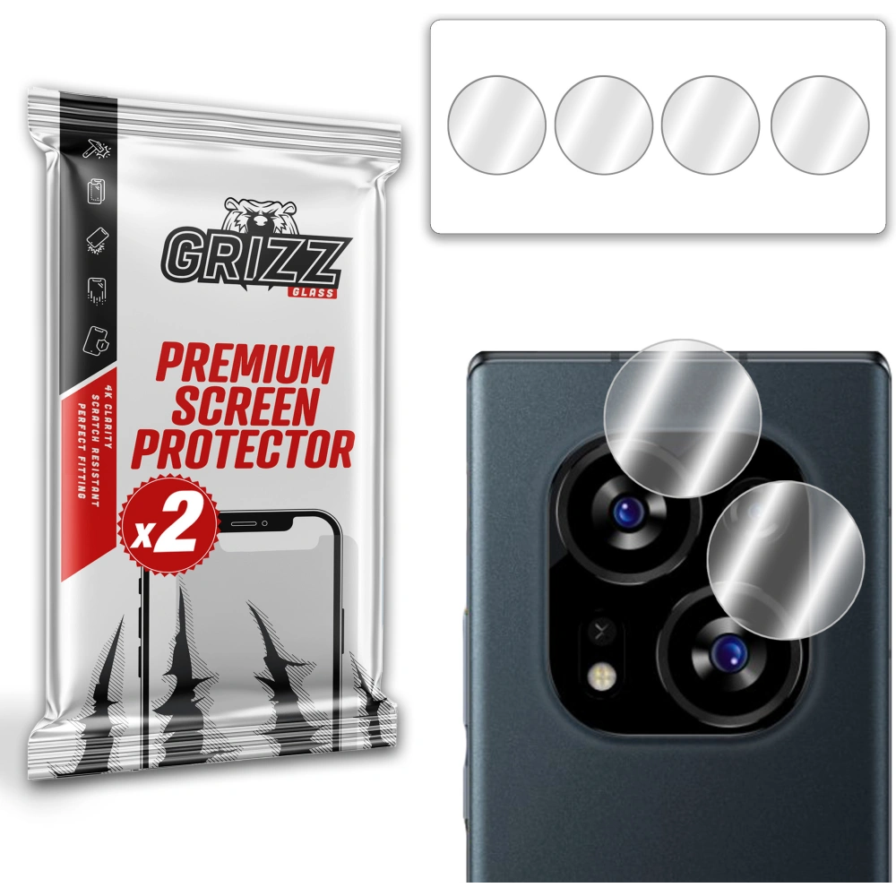 Wholesale GrizzGlass HybridGlass Camera Tecno Phantom X2 Pro - GRZ4032 - {ean13} - Hurt