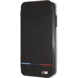 Hurtownia GSM - Etui BMW BMTRBKI65PUCARTCBK Apple iPhone XS Max carte negru/black Carbon Tricolor Stripe - BMW332 - {ean13} - Hurt