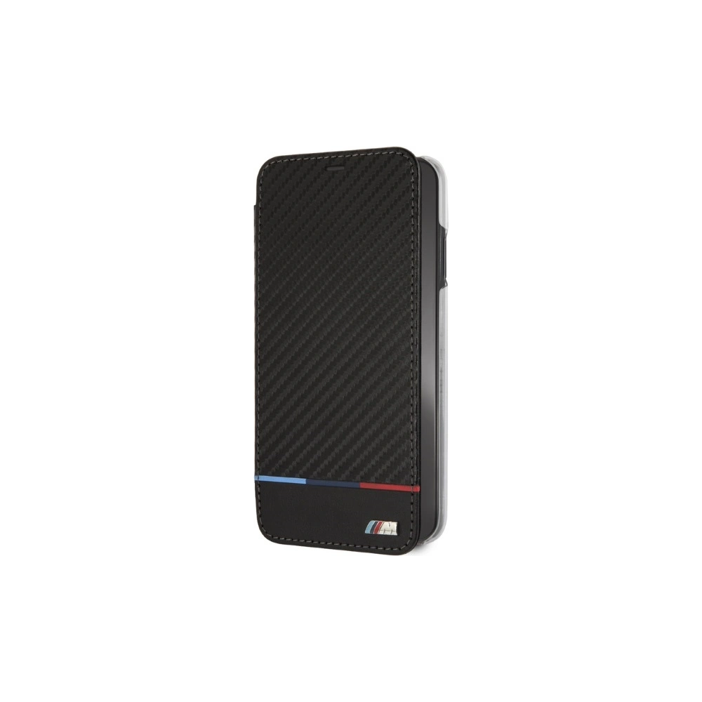 Hurtownia GSM - Etui BMW BMTRBKI65PUCARTCBK Apple iPhone XS Max carte negru/black Carbon Tricolor Stripe - BMW332 - {ean13} - Hurt