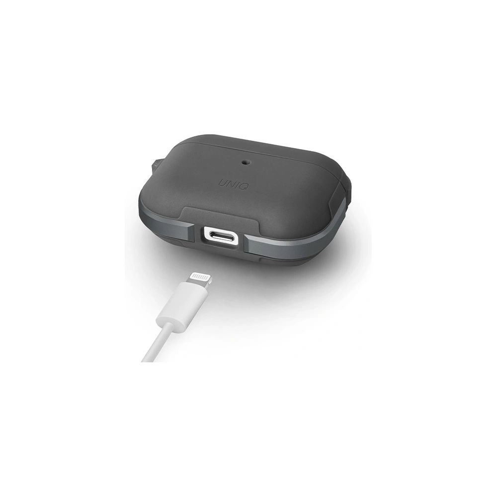 Hurtownia GSM - Etui UNIQ Valencia Apple AirPods Pro szürke/gunmetal grey Antimikrobiális - UNIQ848 - {ean13} - Hurt
