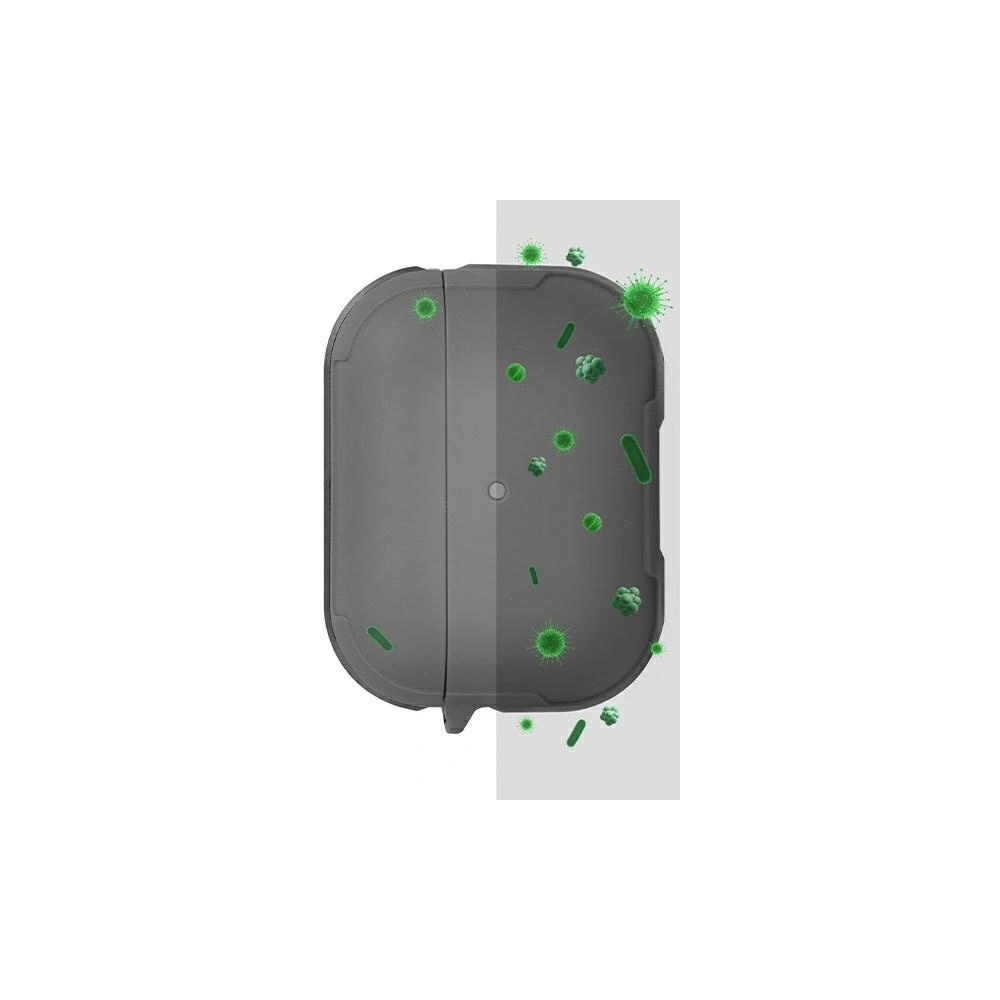 Hurtownia GSM - Etui UNIQ Valencia Apple AirPods Pro szürke/gunmetal grey Antimikrobiális - UNIQ848 - {ean13} - Hurt