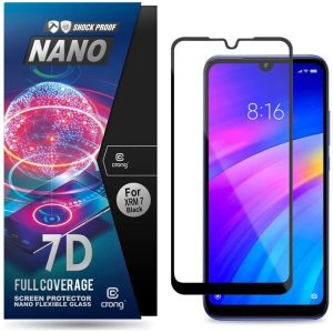 Hurtownia GSM - Szkło hybrydowe Crong 7D Nano Flexible Glass Xiaomi Redmi 7 - CRG2 - {ean13} - Hurt
