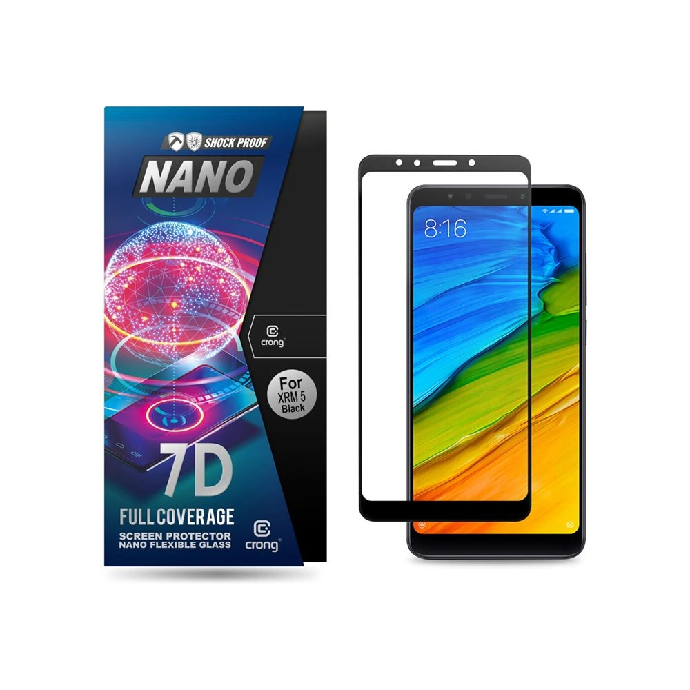 Hurtownia GSM - Hibrid üveg Crong 7D Nano Rugalmas Üveg Xiaomi Redmi 5 - CRG4 - {ean13} - Hurt