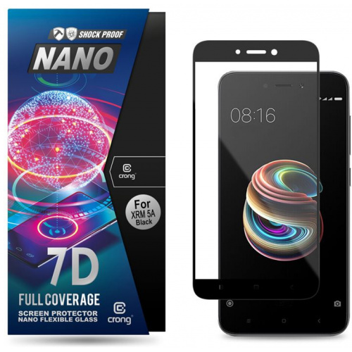 Crong Distributor - 5907731981019 - CRG5 - Crong 7D Nano Flexible Glass Xiaomi Redmi 5A - B2B homescreen