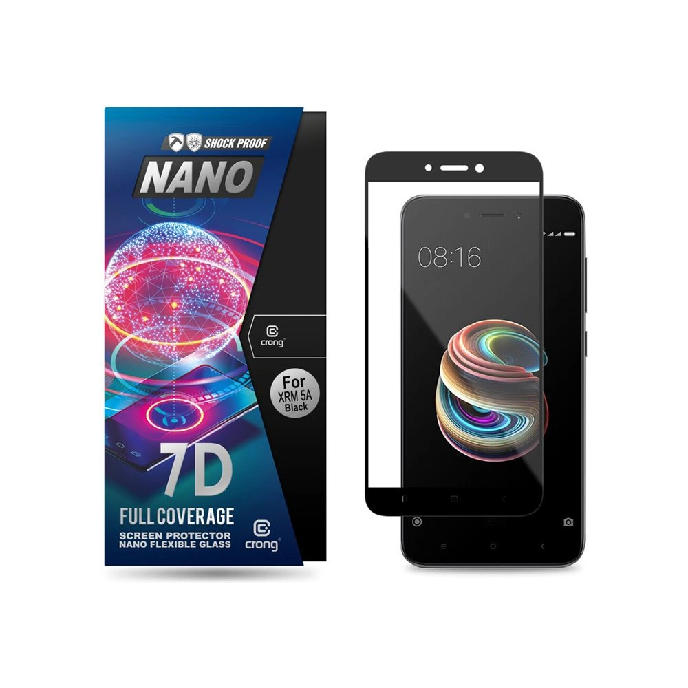 Hurtownia GSM - Hibrid üveg Crong 7D Nano Flexibilis Üveg Xiaomi Redmi 5A - CRG5 - {ean13} - Hurt