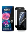 Hybriedglas Crong 7D Nano Flexibles Glas Apple iPhone SE 2022/SE 2020/8/7 (Schwarz)