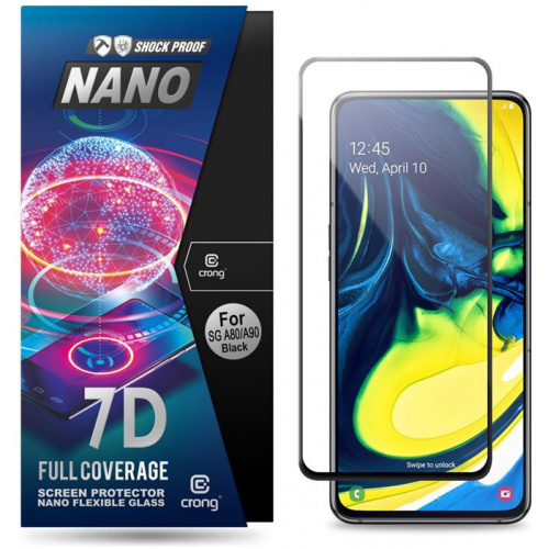 Crong Distributor - 5907731981057 - CRG9 - Crong 7D Nano Flexible Glass Samsung Galaxy A80/A90 - B2B homescreen
