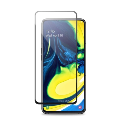 Szkło hybrydowe Crong 7D Nano Flexible Glass Samsung Galaxy A80/A90