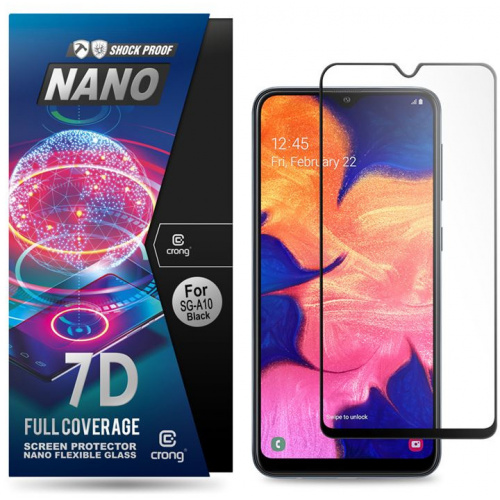 Crong Distributor - 5907731981101 - CRG10 - Crong 7D Nano Flexible Glass Samsung Galaxy A10 - B2B homescreen