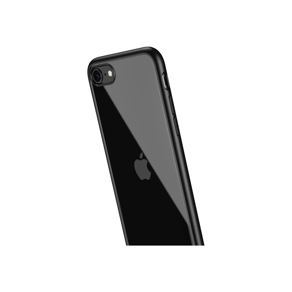 Hurtownia GSM - Etui Crong Clear Cover Apple iPhone SE 2022/SE 2020/8/7 (fekete) - CRG12 - {ean13} - Hurt