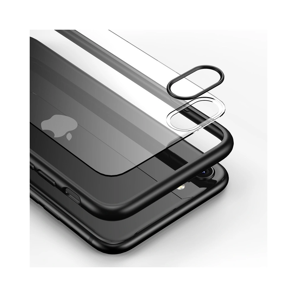 Hurtownia GSM - Case Crong Clear Cover Apple iPhone SE 2022/SE 2020/8/7 (schwarz) - CRG12 - {ean13} - Hurt