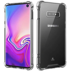 Wholesale Crong Hybrid Protect Cover Samsung Galaxy S10e (clear) - CRG13 - {ean13} - Hurt