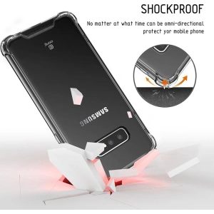 Wholesale Crong Hybrid Protect Cover Samsung Galaxy S10e (clear) - CRG13 - {ean13} - Hurt