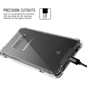 Wholesale Crong Hybrid Protect Cover Samsung Galaxy S10e (clear) - CRG13 - {ean13} - Hurt
