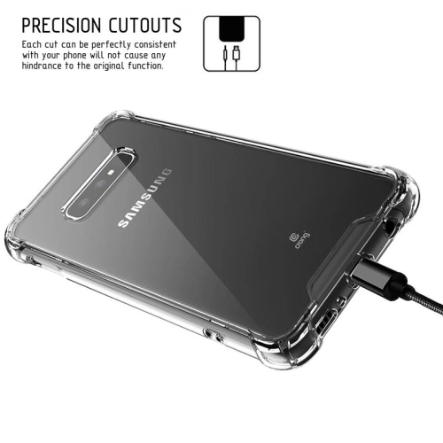 Etui Crong Hybrid Protect Cover Samsung Galaxy S10e (przezroczysty)