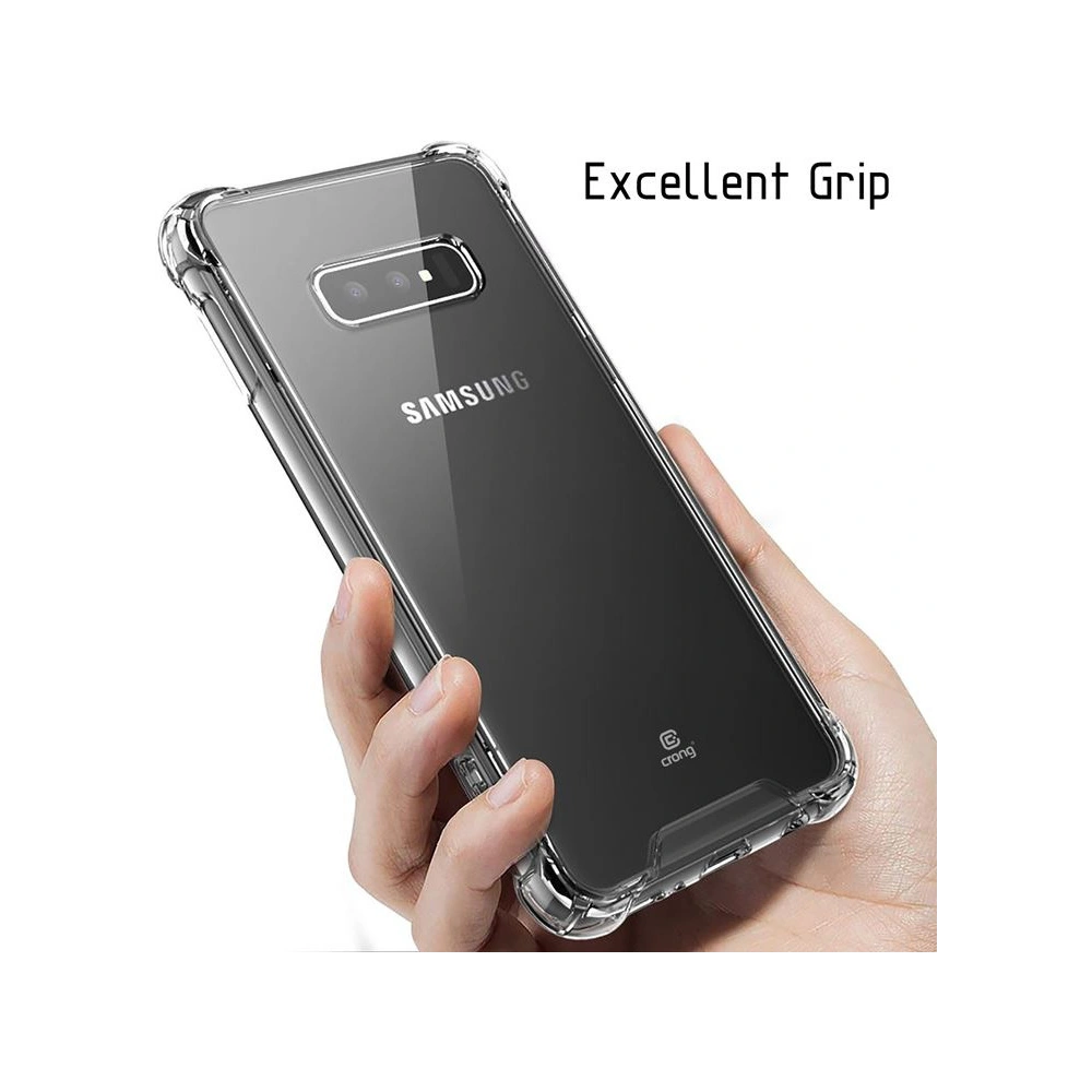 Hurtownia GSM - Case Crong Hybrid Protect Cover Samsung Galaxy S10e (transparent) - CRG13 - {ean13} - Hurt