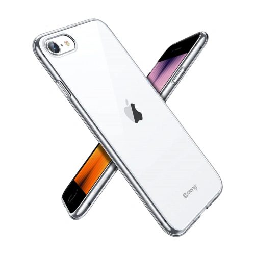 Etui Crong Crystal Slim Cover Apple iPhone SE 2022/SE 2020/8/7 (przezroczysty)