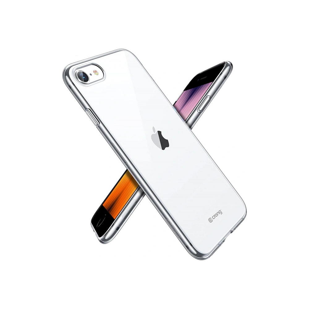 Wholesale Crong Crystal Slim Cover Apple iPhone SE 2022/SE 2020/8/7 (clear) - CRG15 - {ean13} - Hurt