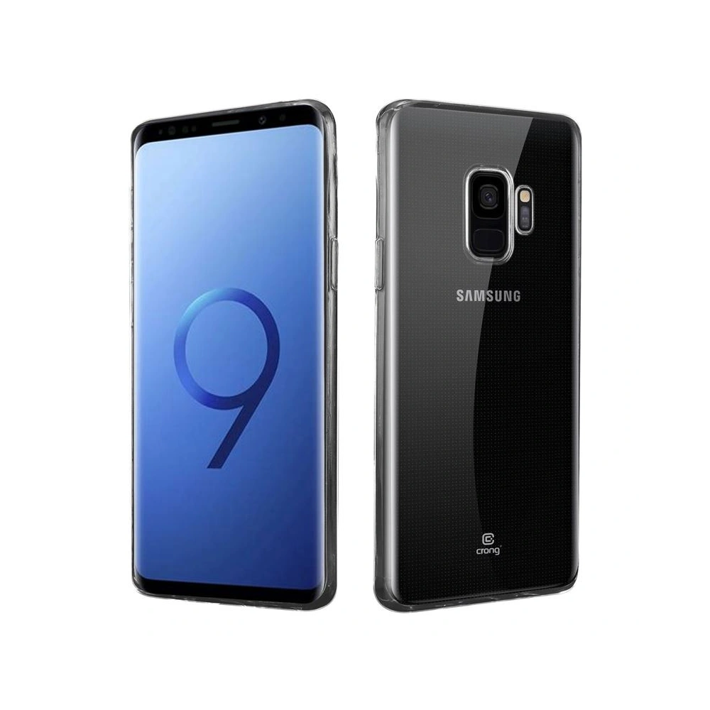 Hurtownia GSM - Etui Crong Crystal Slim Cover Samsung Galaxy S9 (průhledný) - CRG17 - {ean13} - Hurt