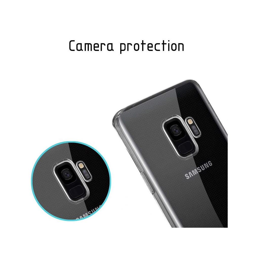 Hurtownia GSM - Etui Crong Crystal Slim Cover Samsung Galaxy S9 (průhledný) - CRG17 - {ean13} - Hurt