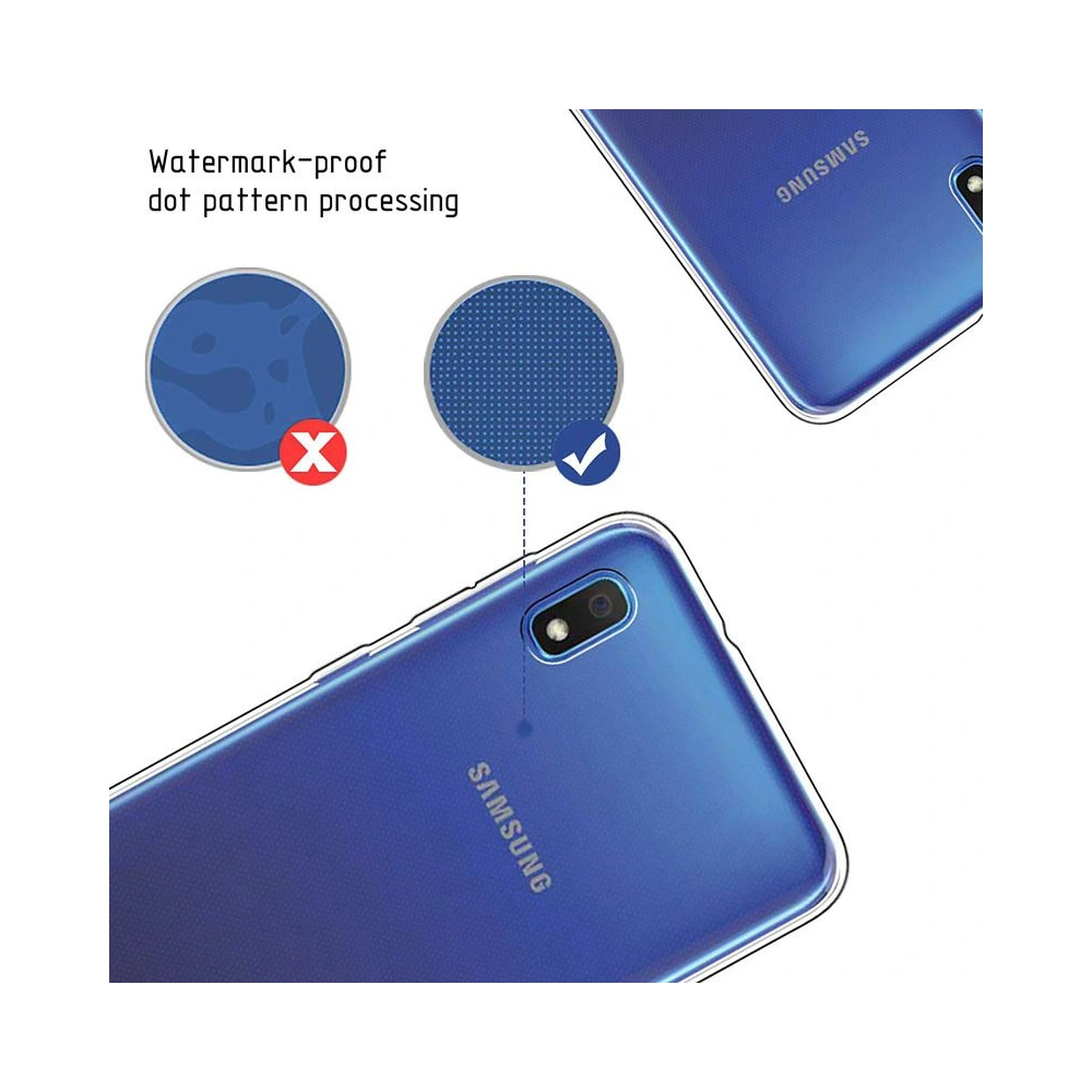 Hurtownia GSM - Etui Crong Crystal Slim Cover Samsung Galaxy A10 (průhledný) - CRG18 - {ean13} - Hurt