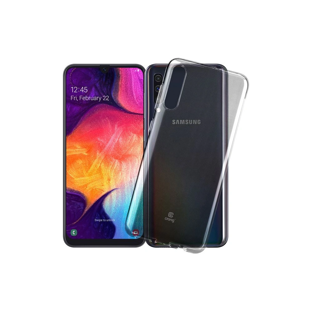 Hurtownia GSM - Case Crong Crystal Slim Cover Samsung Galaxy A30s/A50/A50s (transparent) - CRG19 - {ean13} - Hurt