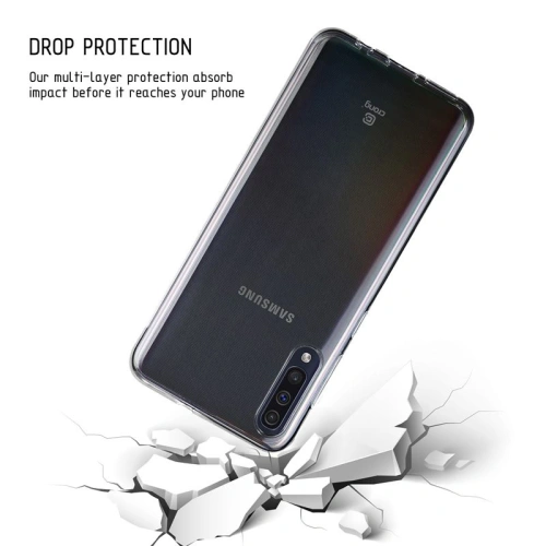 Etui Crong Crystal Slim Cover Samsung Galaxy A30s/A50/A50s (przezroczysty)