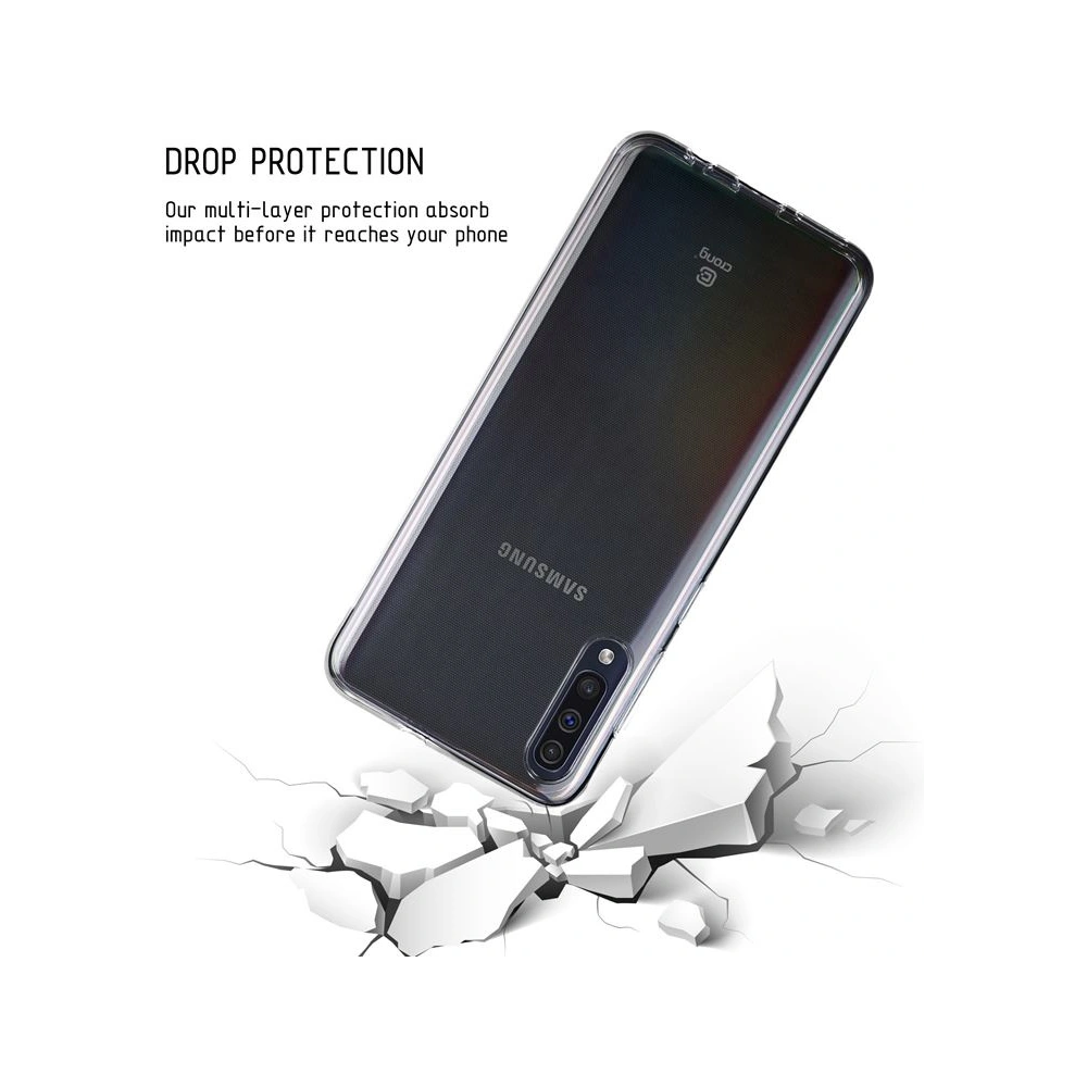 Hurtownia GSM - Case Crong Crystal Slim Cover Samsung Galaxy A30s/A50/A50s (transparent) - CRG19 - {ean13} - Hurt