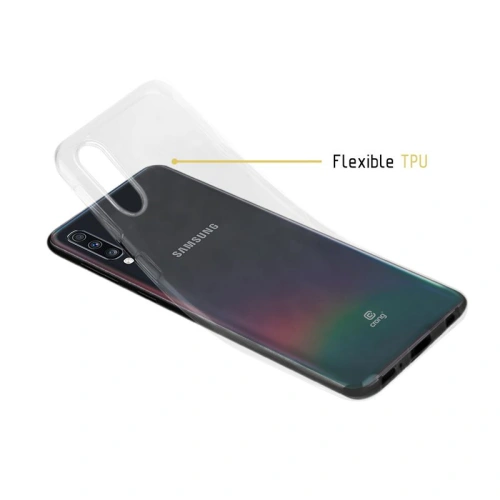 Etui Crong Crystal Slim Cover Samsung Galaxy A70 (przezroczysty)