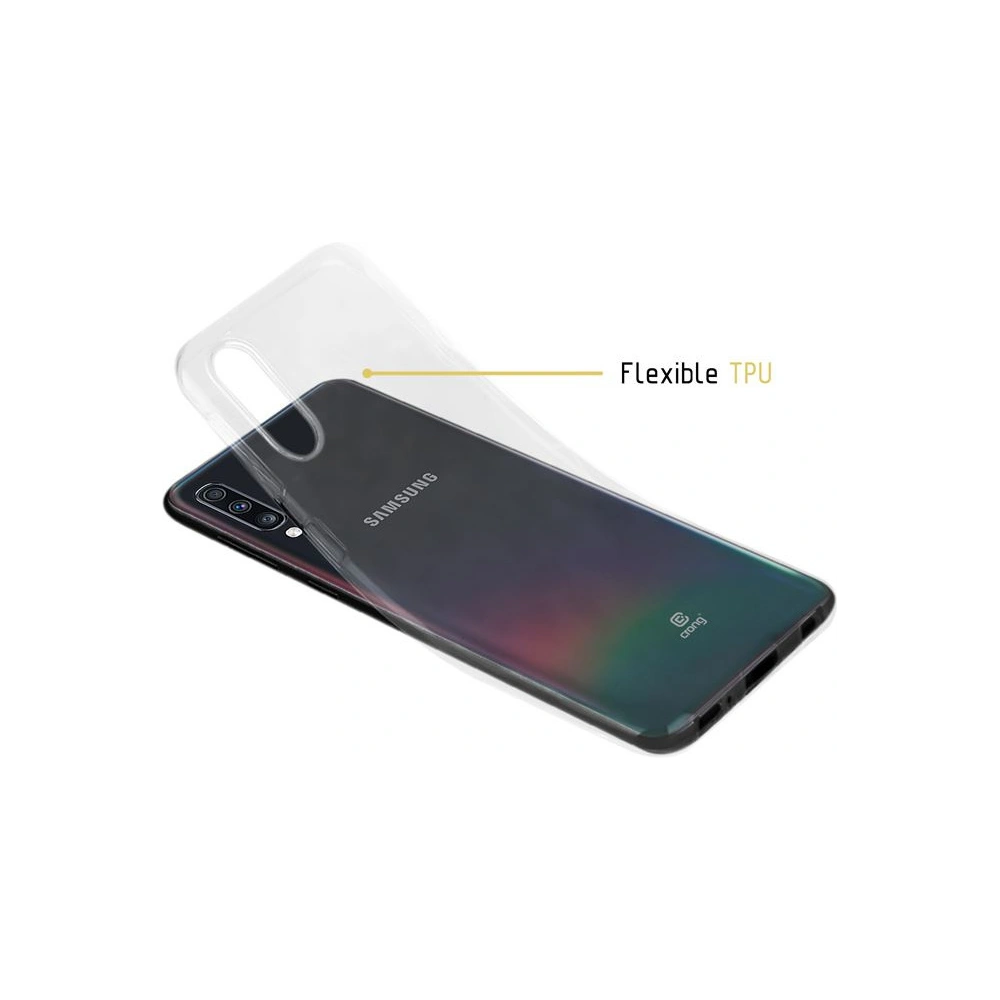 Hurtownia GSM - Etui Crong Crystal Slim Cover Samsung Galaxy A70 (áttetsző) - CRG20 - {ean13} - Hurt