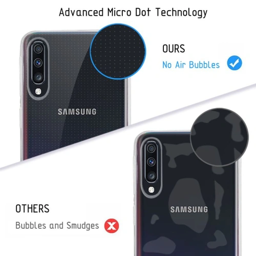 Etui Crong Crystal Slim Cover Samsung Galaxy A70 (przezroczysty)