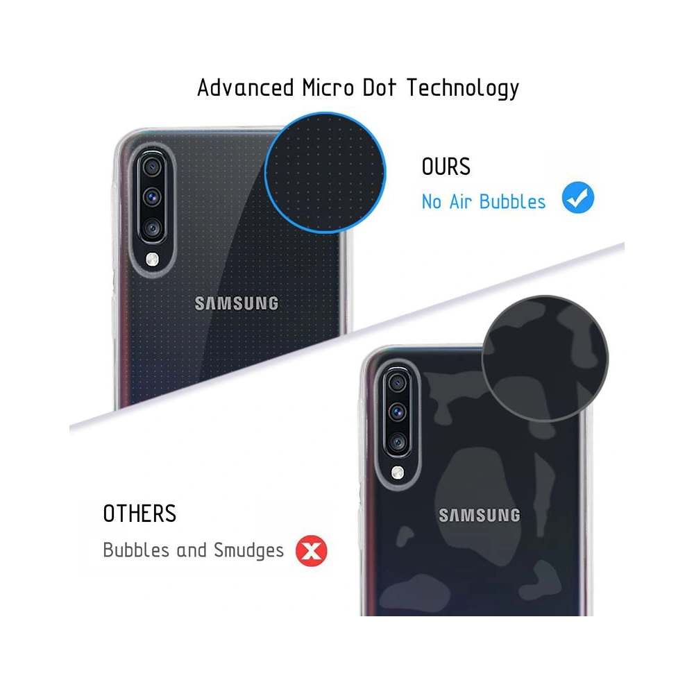 Hurtownia GSM - Etui Crong Crystal Slim Cover Samsung Galaxy A70 (průhledný) - CRG20 - {ean13} - Hurt