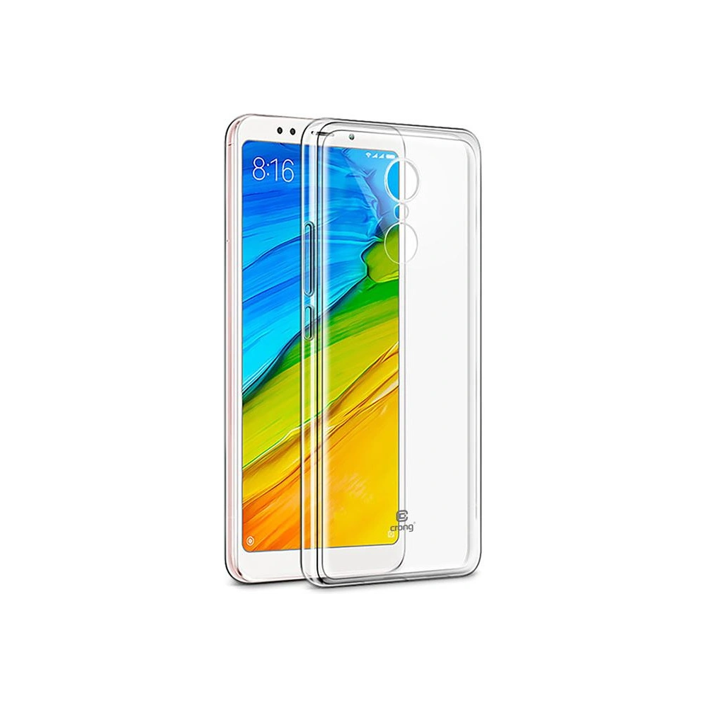 Hurtownia GSM - Etui Crong Crystal Slim Cover Xiaomi Redmi 5 Plus (průhledný) - CRG24 - {ean13} - Hurt
