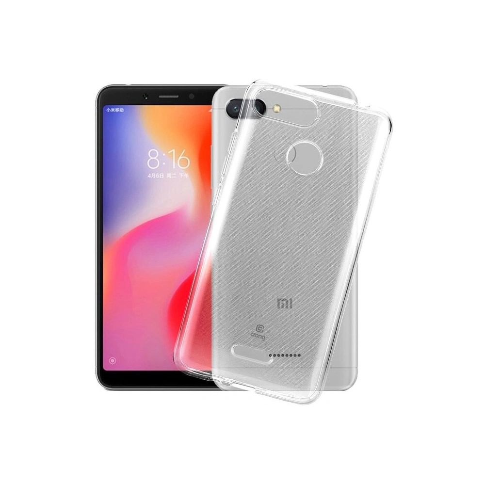 Hurtownia GSM - Case Crong Crystal Slim Cover Xiaomi Redmi 6 (transparent) - CRG25 - {ean13} - Hurt