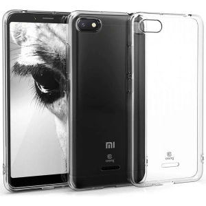 Hurtownia GSM - Etui Crong Crystal Slim Cover Xiaomi Redmi 6A (przezroczysty) - CRG26 - {ean13} - Hurt