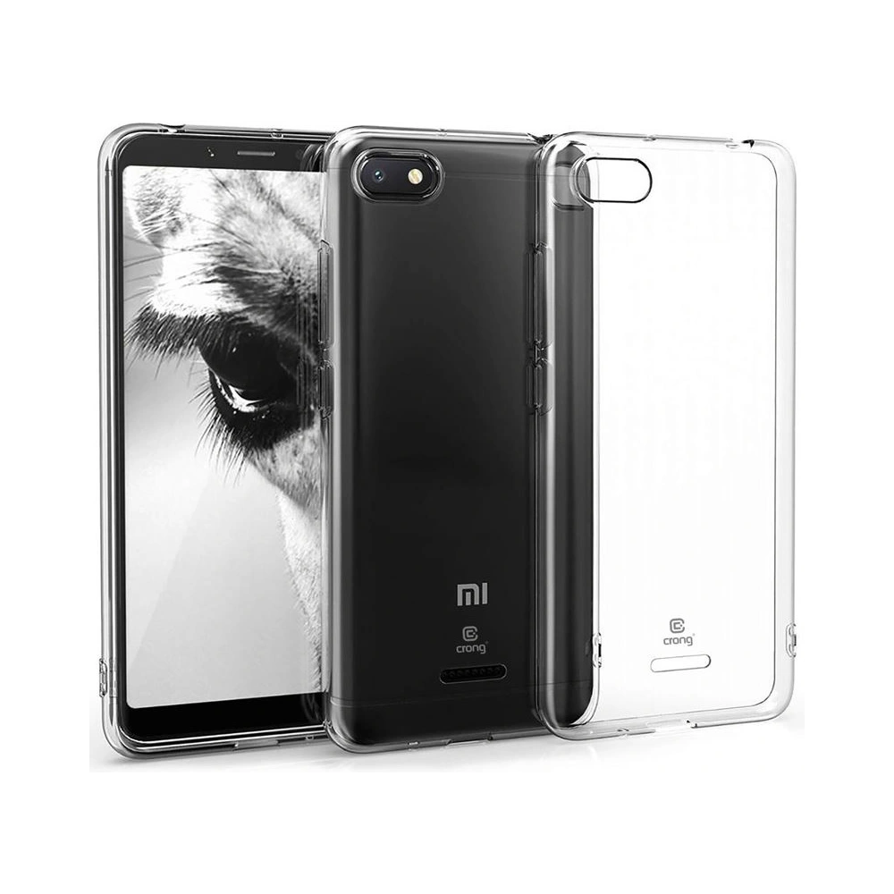 Hurtownia GSM - Etui Crong Crystal Slim Cover Xiaomi Redmi 6A (průhledný) - CRG26 - {ean13} - Hurt