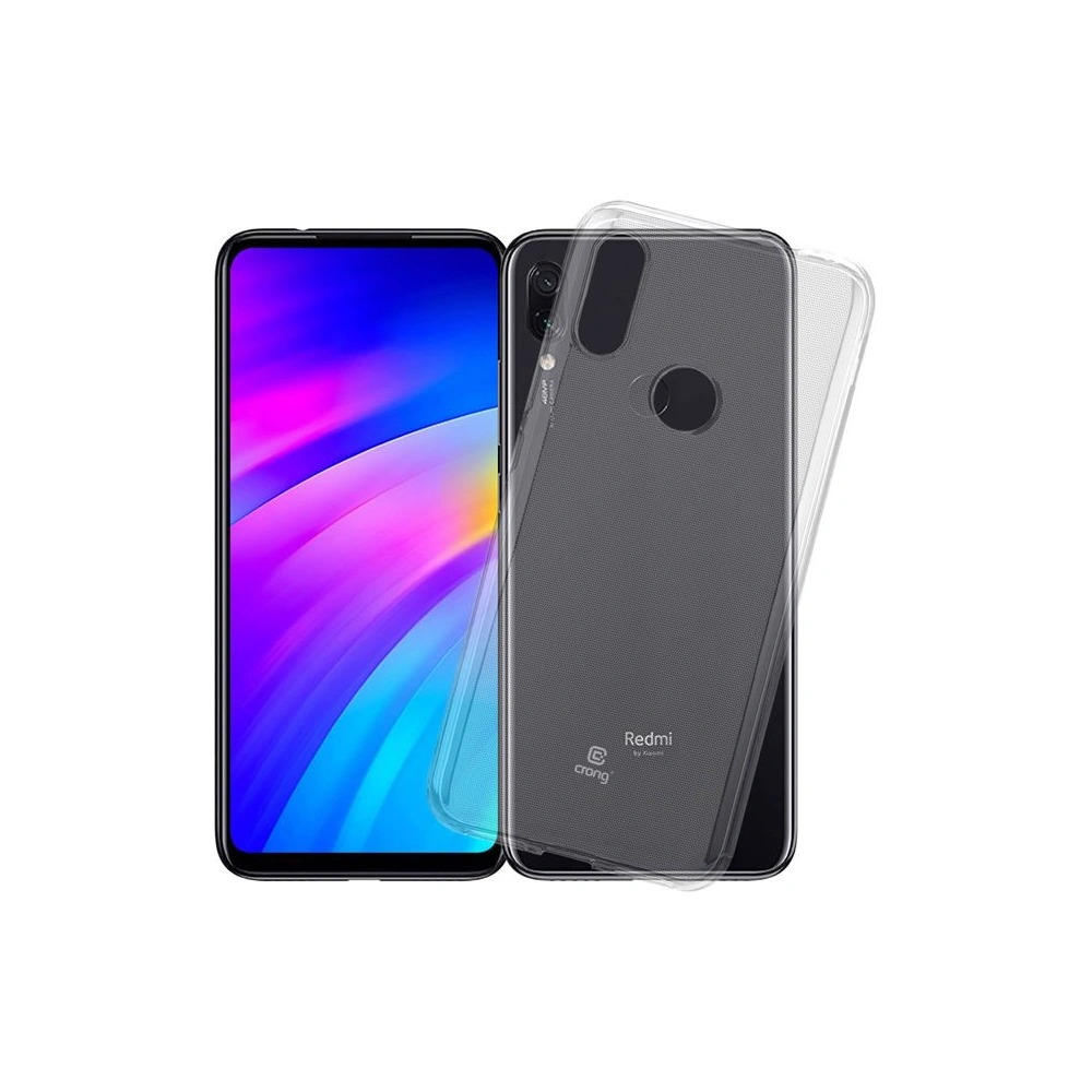Hurtownia GSM - Etui Crong Crystal Slim Cover Xiaomi Redmi Note 7 (průhledný) - CRG28 - {ean13} - Hurt
