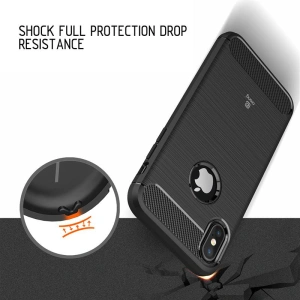 Hurtownia GSM - Etui Crong Soft Armour Cover Apple iPhone XS/X (fekete) - CRG30 - {ean13} - Hurt