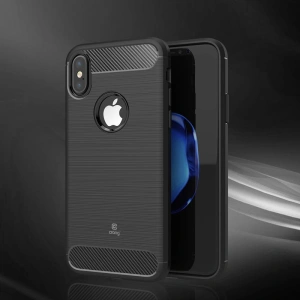 Hurtownia GSM - Etui Crong Soft Armour Cover Apple iPhone XS/X (černý) - CRG30 - {ean13} - Hurt