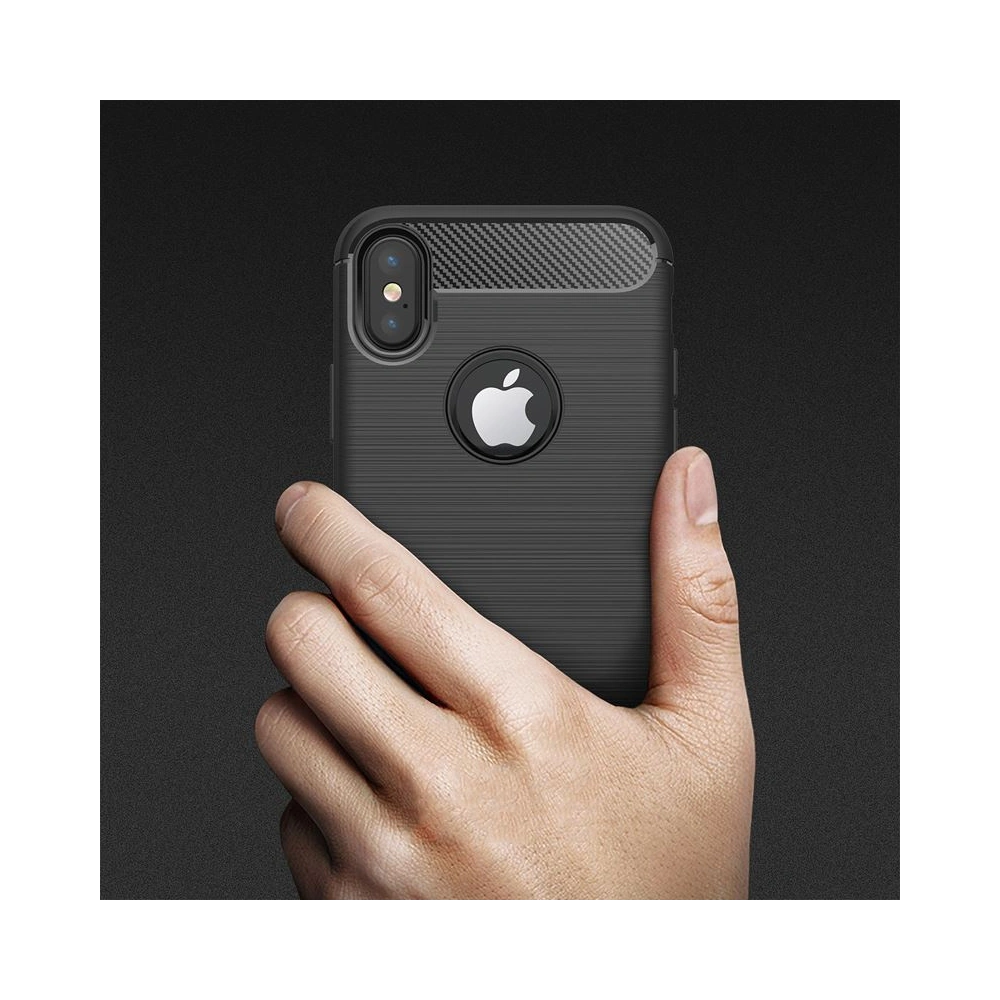 Wholesale Crong Soft Armour Cover Apple iPhone XS/X (black) - CRG30 - {ean13} - Hurt