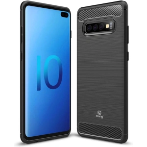 Hurtownia GSM - Etui Crong Soft Armour Cover Samsung Galaxy S10+ Plus (černý) - CRG31 - {ean13} - Hurt