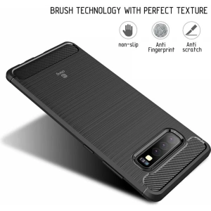 Wholesale Crong Soft Armour Cover Samsung Galaxy S10+ Plus (black) - CRG31 - {ean13} - Hurt