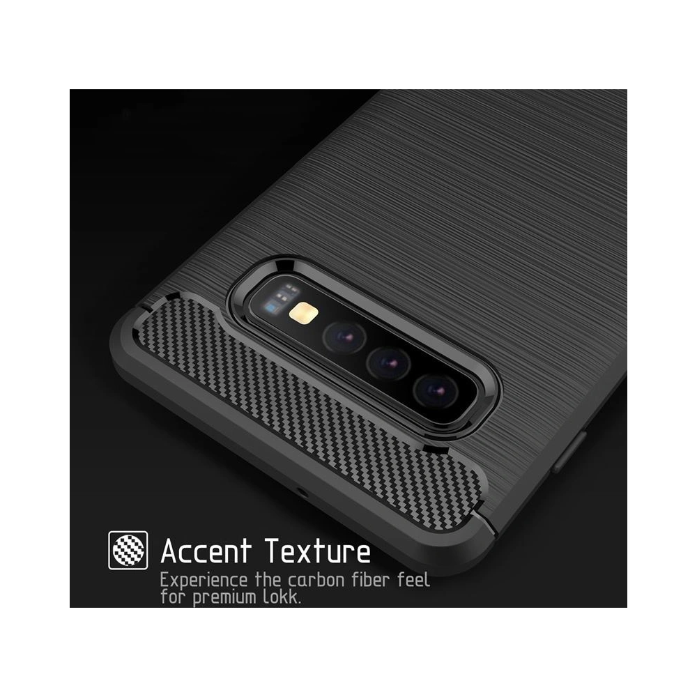 Hurtownia GSM - Case Crong Soft Armour Cover Samsung Galaxy S10+ Plus (schwarz) - CRG31 - {ean13} - Hurt