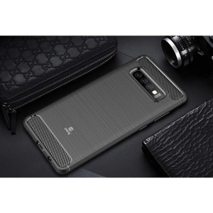 Wholesale Crong Soft Armour Cover Samsung Galaxy S10+ Plus (black) - CRG31 - {ean13} - Hurt