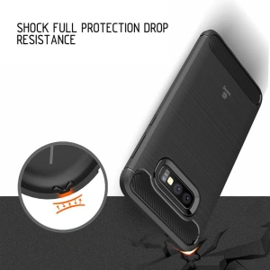 Wholesale Crong Soft Armour Cover Samsung Galaxy S10e (black) - CRG32 - {ean13} - Hurt