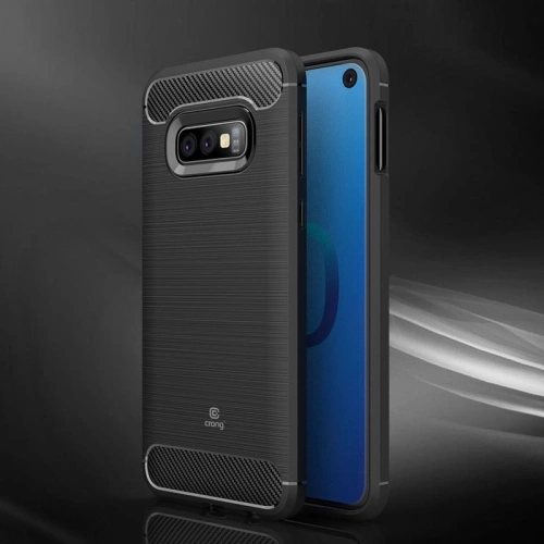 Etui Crong Soft Armour Cover Samsung Galaxy S10e (czarny)
