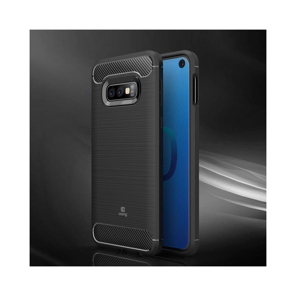 Hurtownia GSM - Etui Crong Soft Armour Cover Samsung Galaxy S10e (fekete) - CRG32 - {ean13} - Hurt