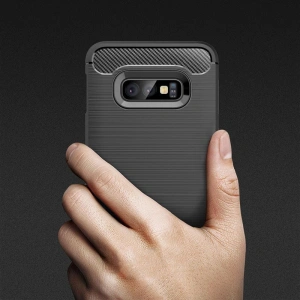 Wholesale Crong Soft Armour Cover Samsung Galaxy S10e (black) - CRG32 - {ean13} - Hurt